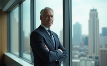 Les compétences clés pour réussir en tant que cadre supérieur Cadre d’un cadre supérieur confiant près d’une fenêtre de bureau