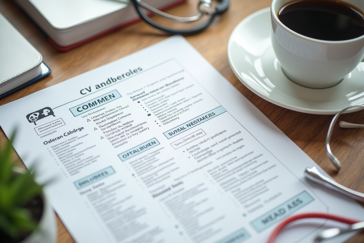 cv  soignante