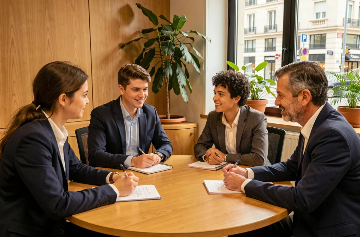 Séminaire en petit groupe au campus Boulogne-Billancourt de Montpellier Business School