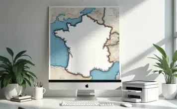 Comment imprimer une carte de France vierge pour vos desseins éducatifs