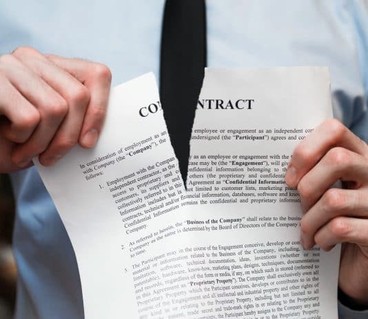 résiliation contractuelle pour 2019